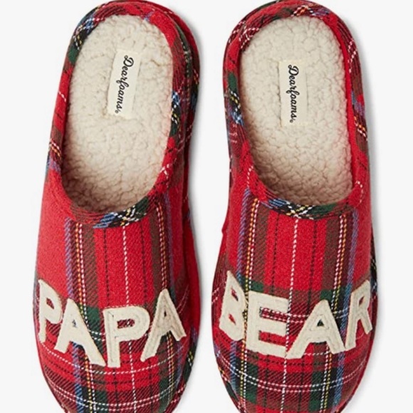 Dearfoams PAPA BEAR medium slippers - Picture 2 of 7